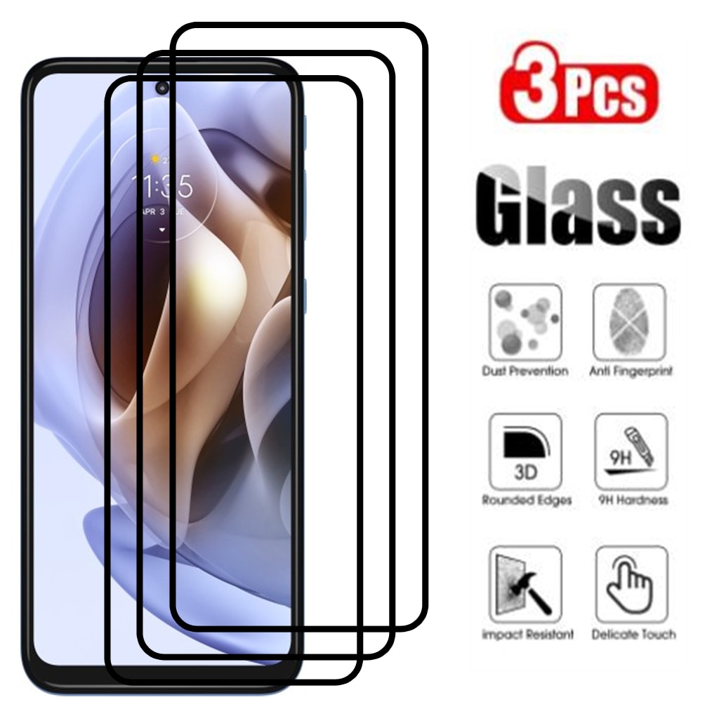 Full Glue Tempered Glass For Motorola G31 G41 G51 G71 G200 Protector protective For MOTO E30 G22 E40 E20 G Power 2022 glass