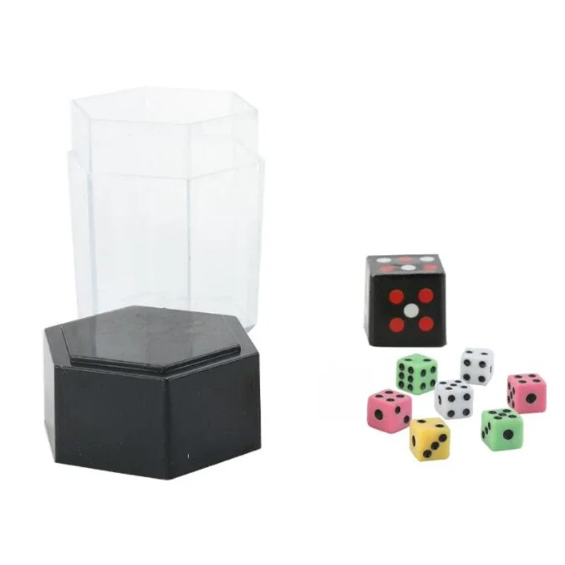 Magic Dice Easy Magic Tricks For Kids Magic Prop Novelty Funny Toy Close-up Performance Joke Prank