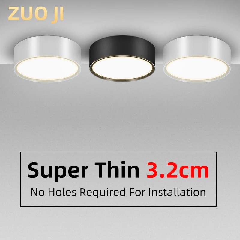 LED Ceiling Lighting 10W Surface Mounted Downlight Ceiling Lamp for Living Room Spotlight Panel