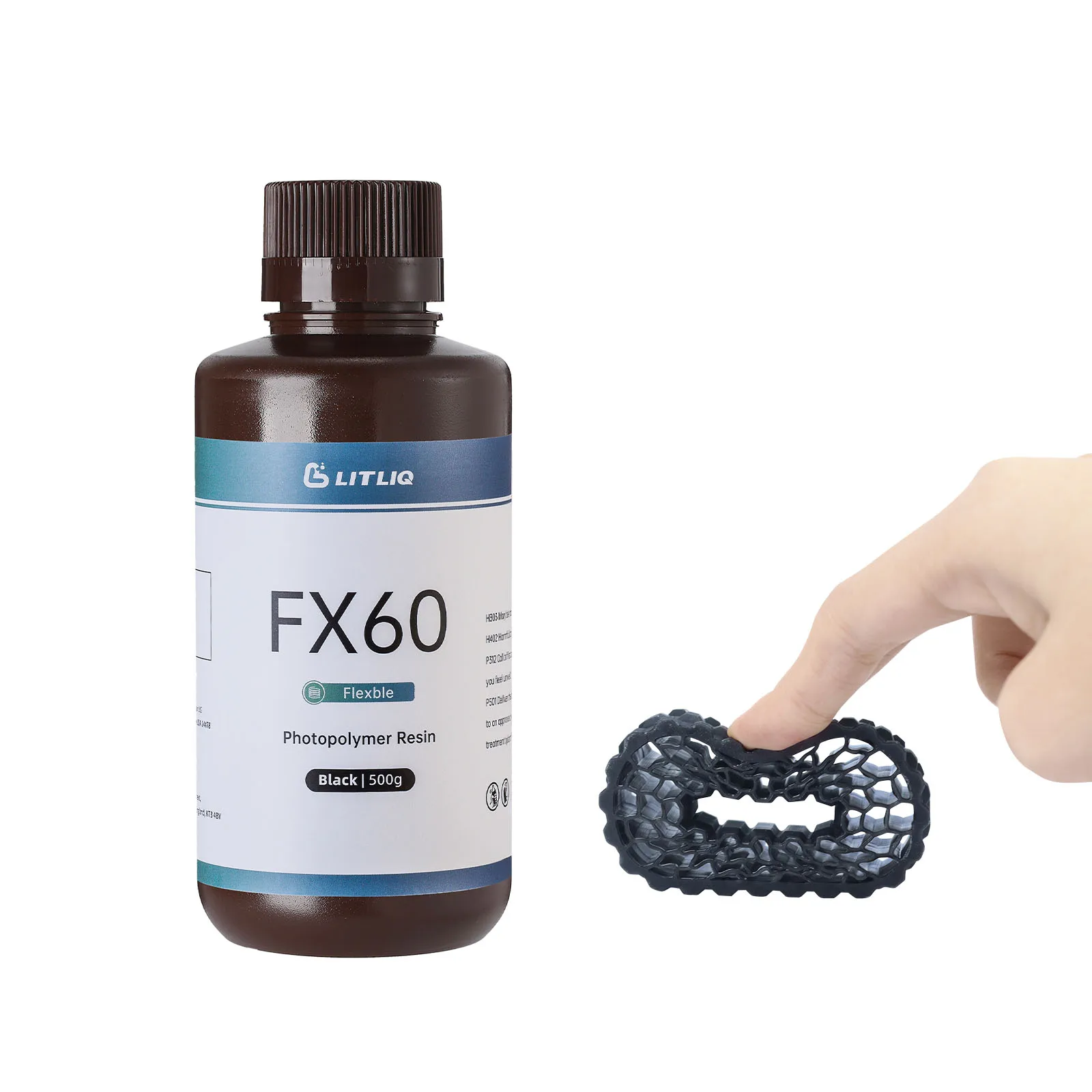 LITLIQ FX60 Flexible Rubber Like Printer 3d UV Resin For Elegoo Anycubic Resin 3d Photon Resin