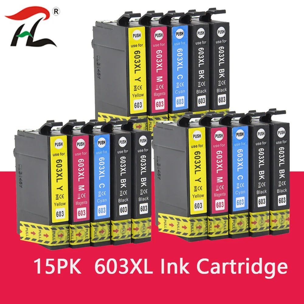 T603XL Compatible Epson 603XL E603 T603 for XP-2100 XP-3100 WF-2810 XP-3105 XP-4100 XP-4105 WF-2830
