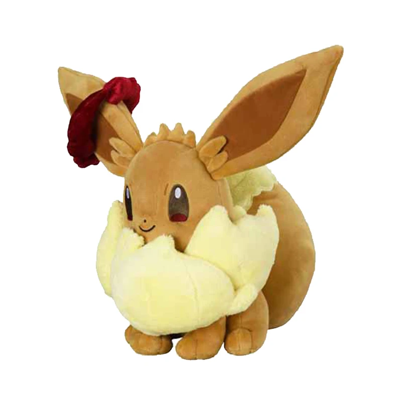 New Kawaii Pokémon Anime Movie Pikachu Plush Toy Dynamax Eevee Plush Doll Children's Day Christmas