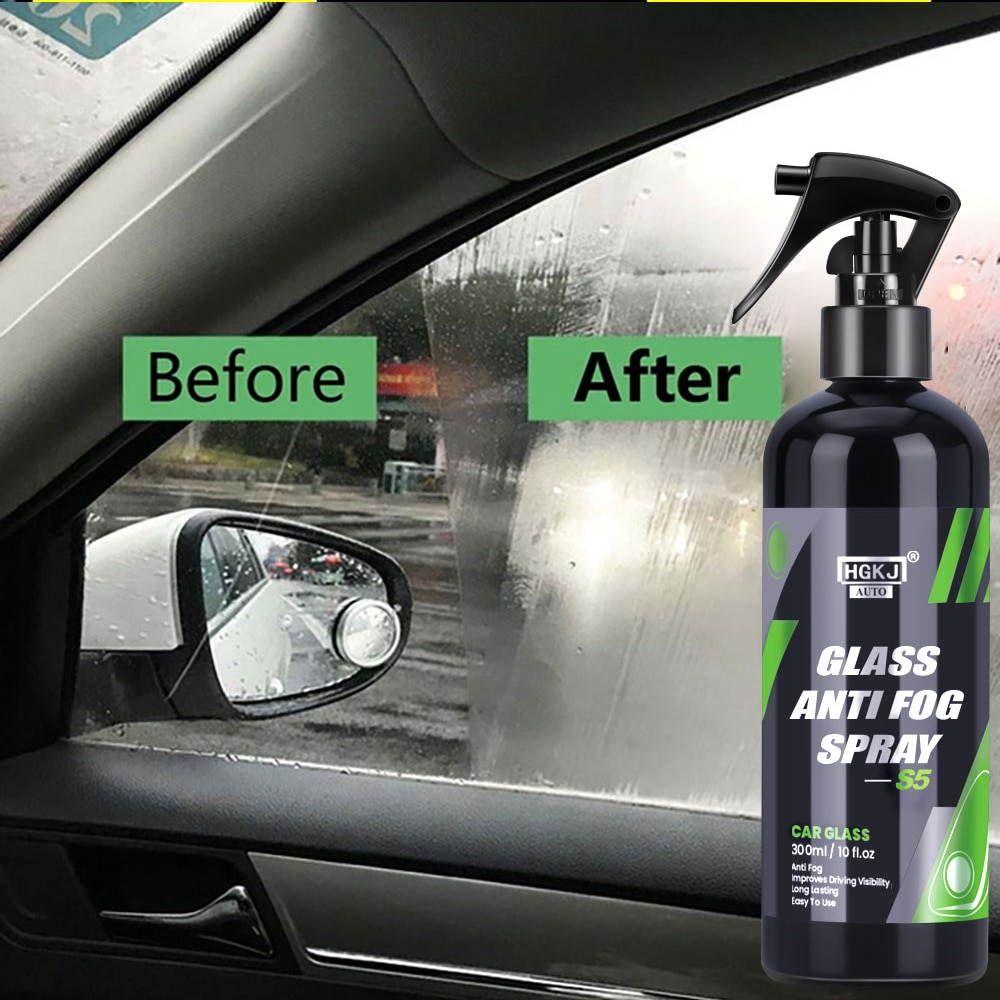 HGKJ-S5 Long Lasting For Car Inside Glass Improves Driving Visibility Anti Fog Spray Prevents Fogging Auto Accessories Anti Fog