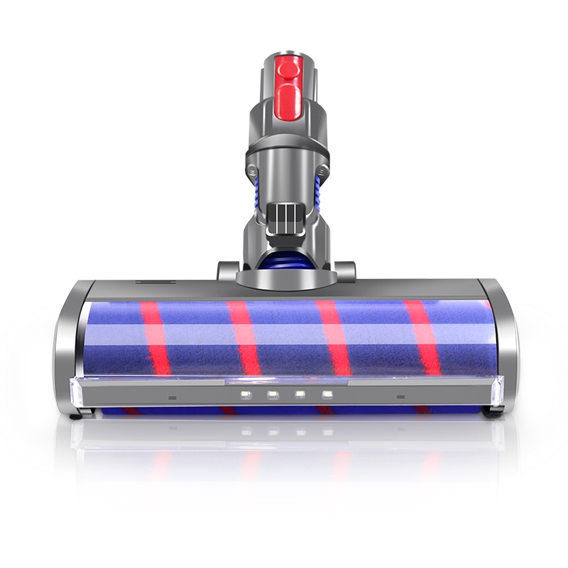 Motorized Floor Brush Head Tool For Dyson V8 V7 V10 V11 Vacuum Cleaner Soft Sweeper Roller Head Floor Brush Replacement