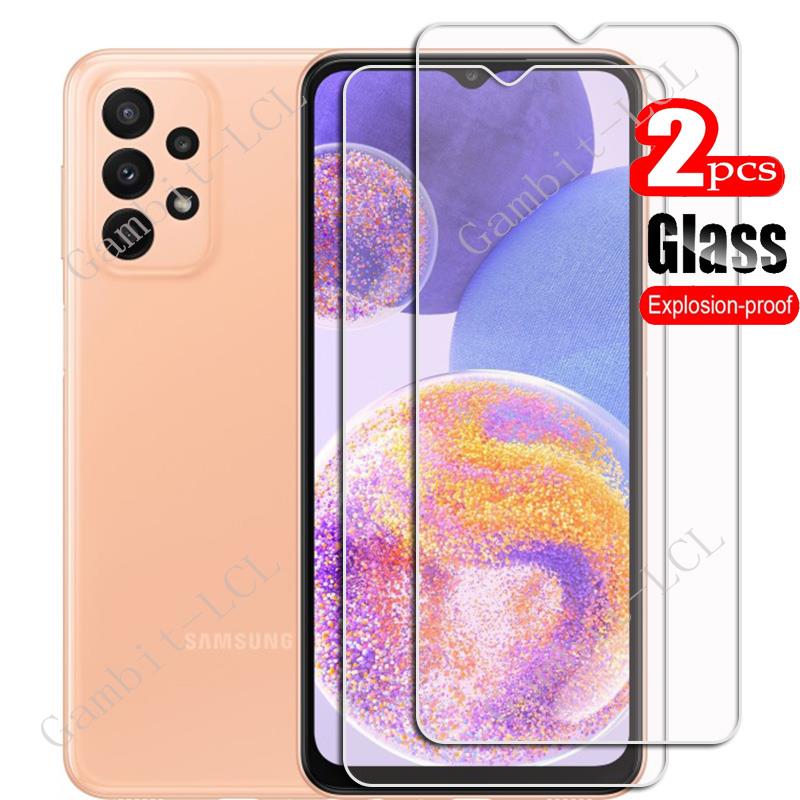 For Samsung Galaxy A23 4G Tempered Glass Protective On SM-A235F SM-A235M 6.6Inch Screen Protector SmartPhone Cover Film