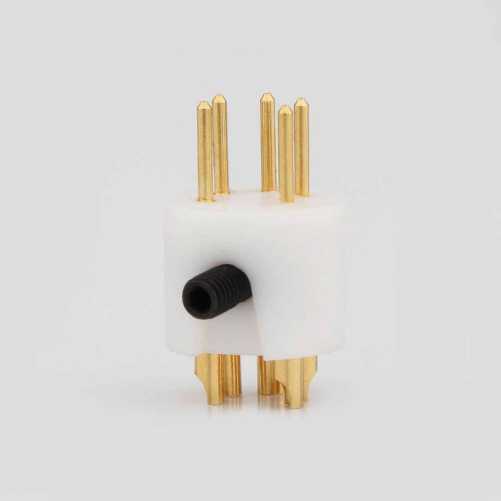 Turnlabe 5pins M DIN Gold Plated Connector plug Turntable Tonearm 5pin Male DIN Connector FOR REGA LINN ROKSAN PROJECT GRACE