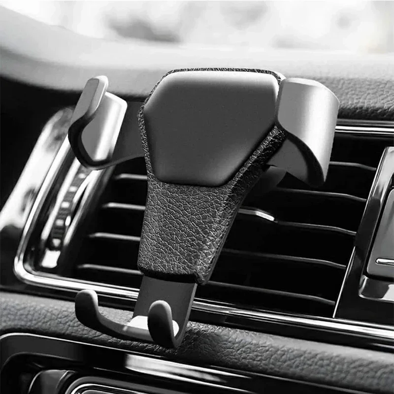 Gravity Car Holder For Phone Air Vent Clip Mount Mobile Cell Stand Smartphone GPS Support For iPhone