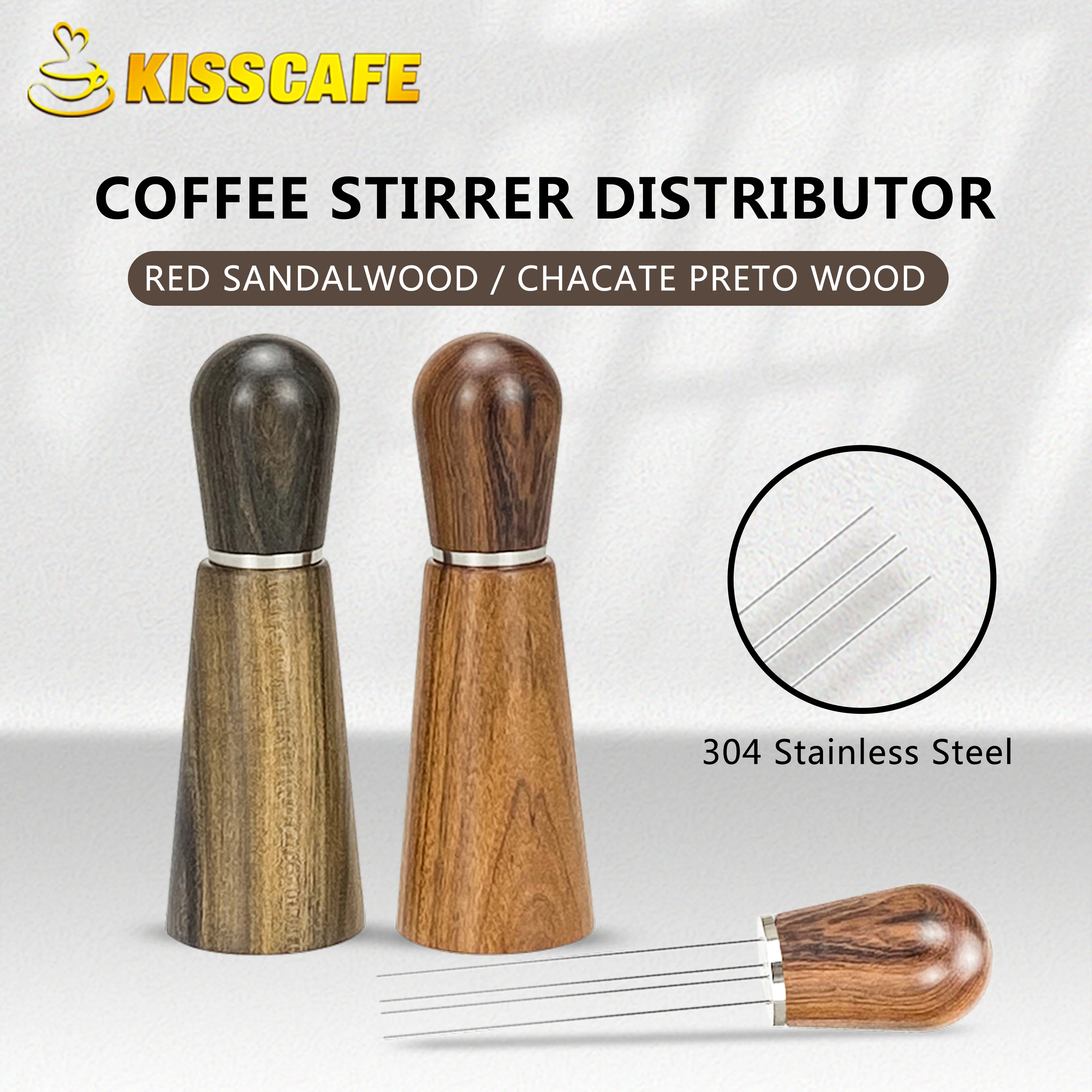 Coffee Needle Distributor 304 Stainless Steel Coffee Stirrer Distribution Leveler Tool Needle Type