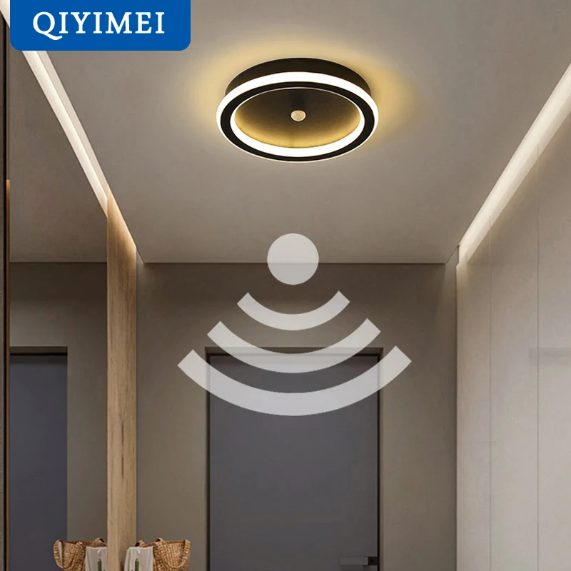 Human body sensor LED Chandeliers lights For Balcony Corridor Aisle Indoor Lighting Interior PIR