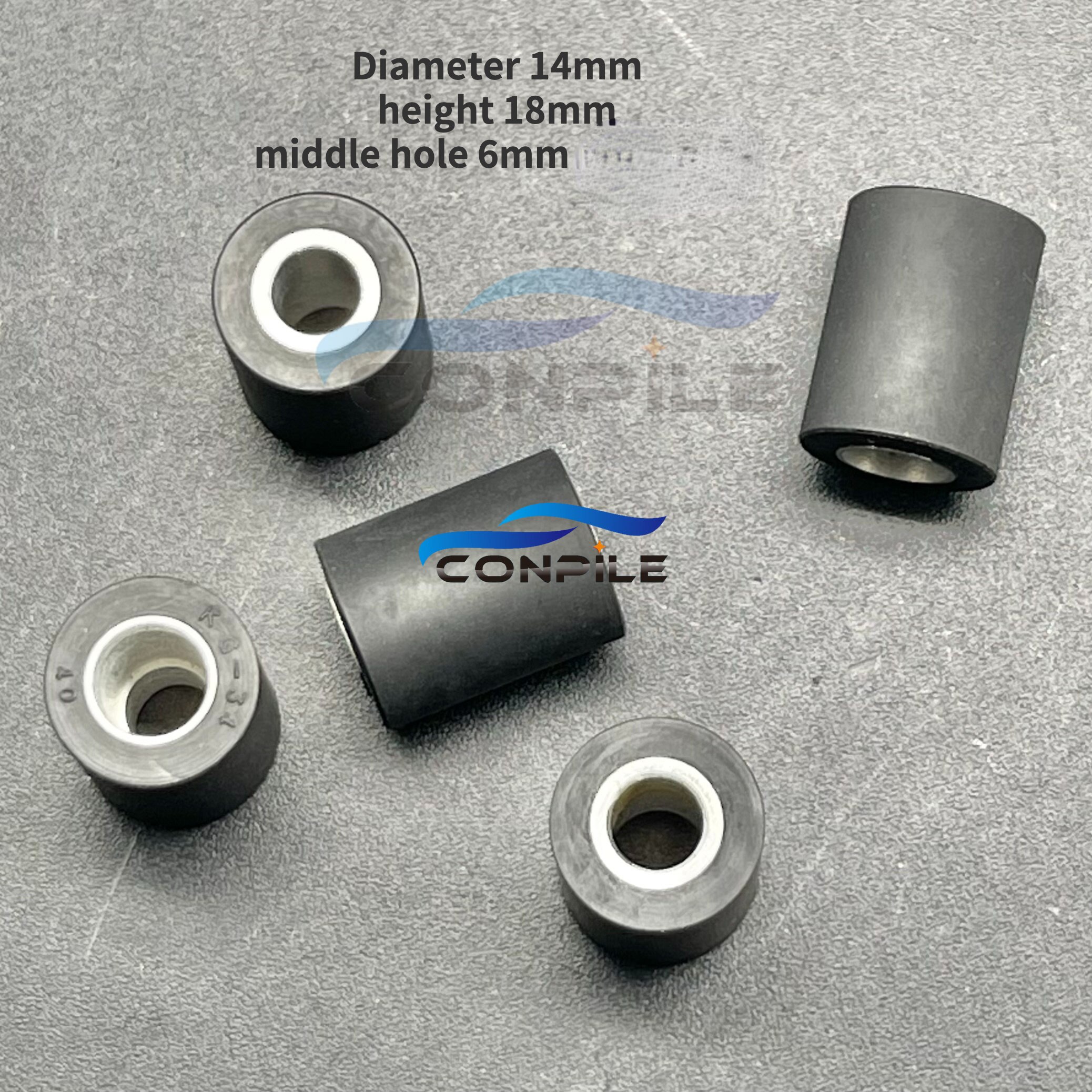 5pcs pinch roller belt pulley for VCR tape recorder audio player