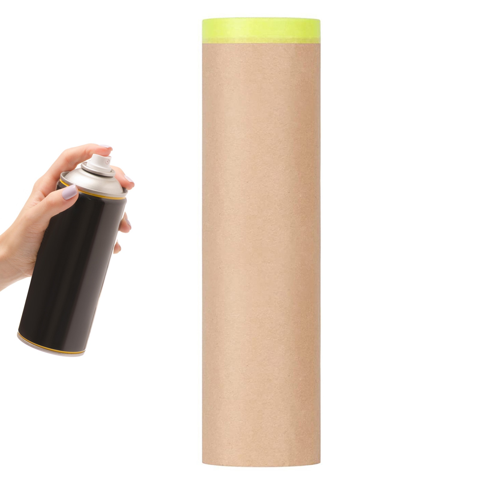 Masking Paper For Painting Tape And Drape For Car Auto Body Supplies Masking Paper Kraft Paper For Painting Car Furniture