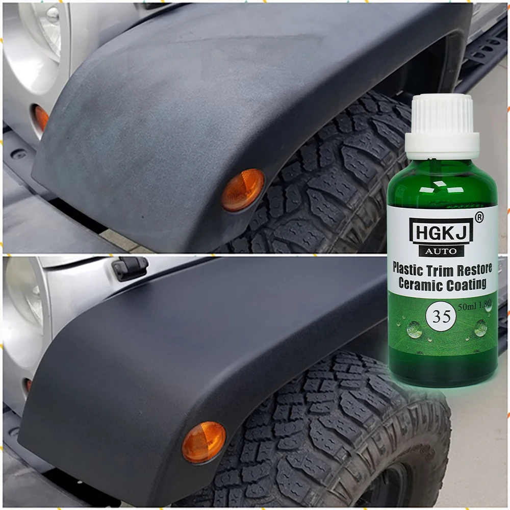 HGKJ 35 Plastic Parts Refurbish Restoration Trim Ceramic Coating Agent Revitalizer Renovator