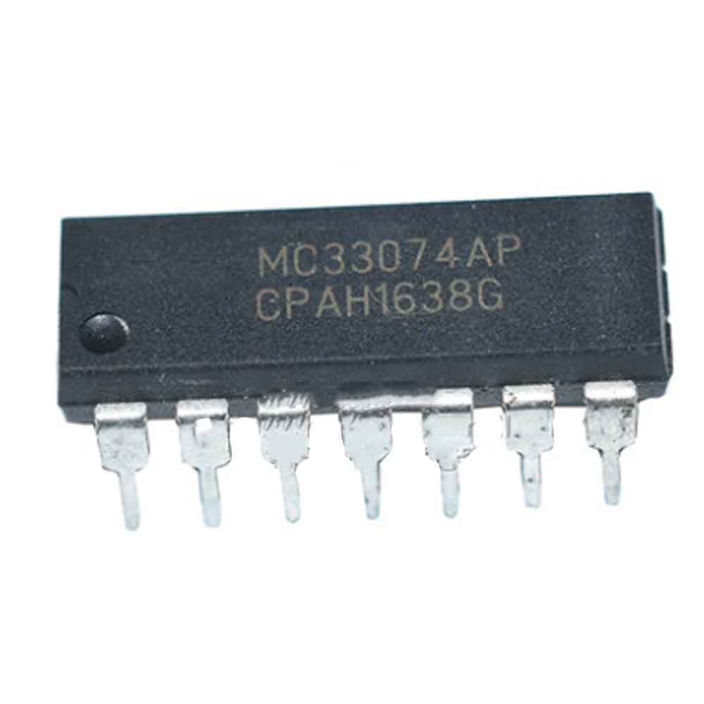 5pcs/lot MC33074AP MC33074P MC33074 DIP-14