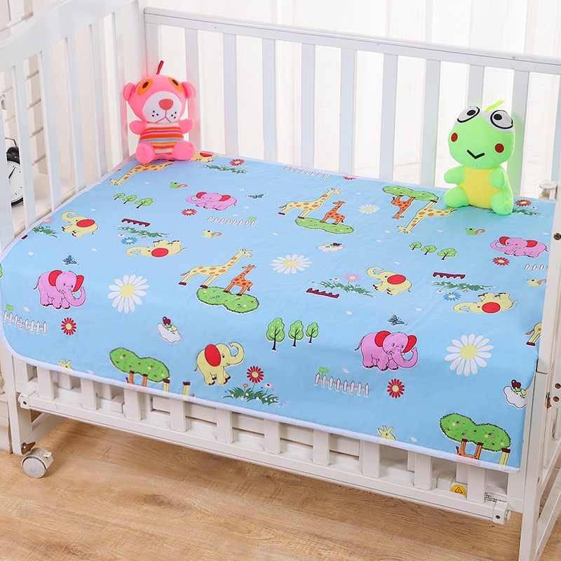 Portable Changing Pad Baby Diaper Mat Floor Play Mat Reusable Baby Changing Cover Waterproof Mattress Pads For Babies 0 12 Month