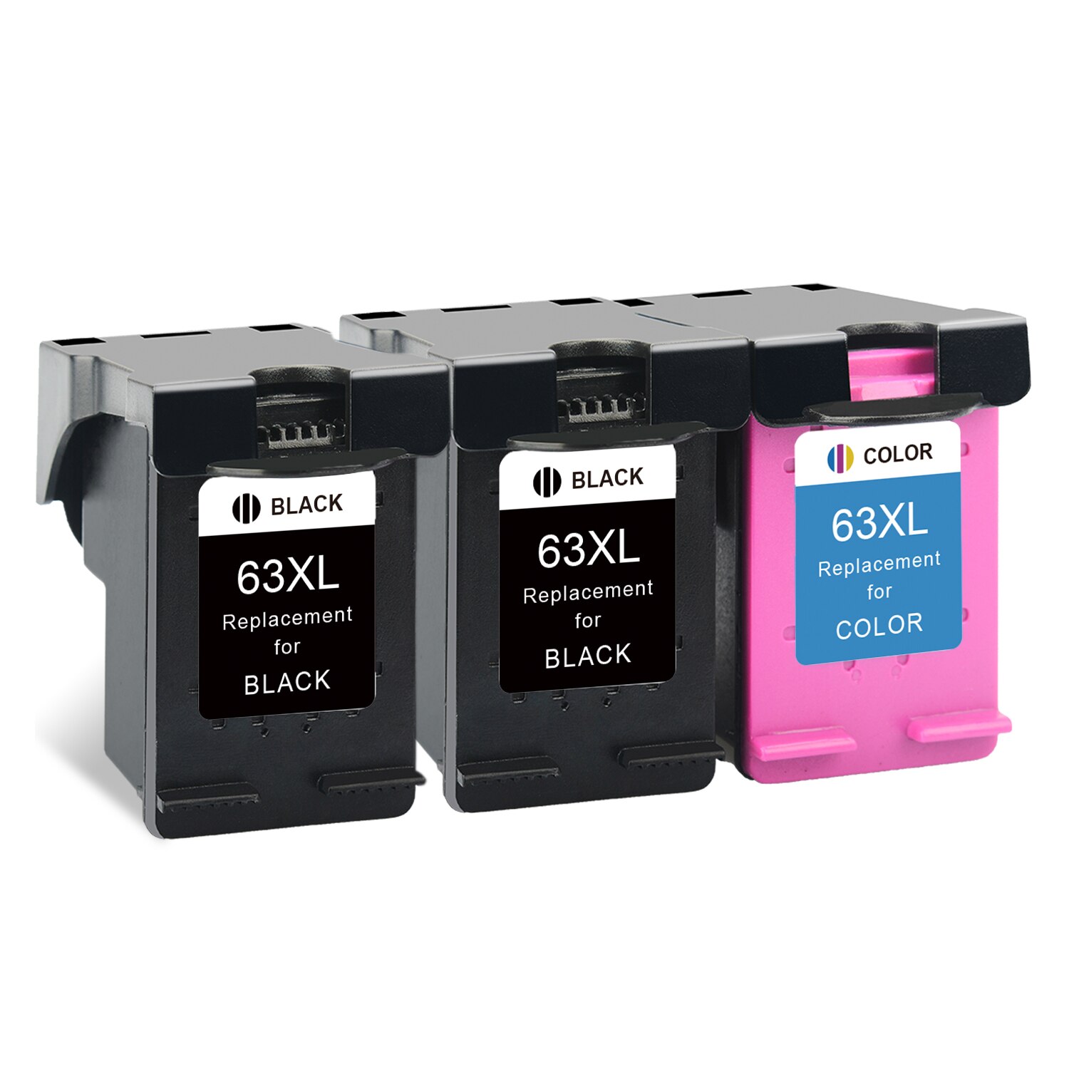 ALIZEO 63XL Cartridge Compatible For HP 63 Ink Cartridge Deskjet 2130 2131 3630 4250 5230 5232 5255 3632 3633