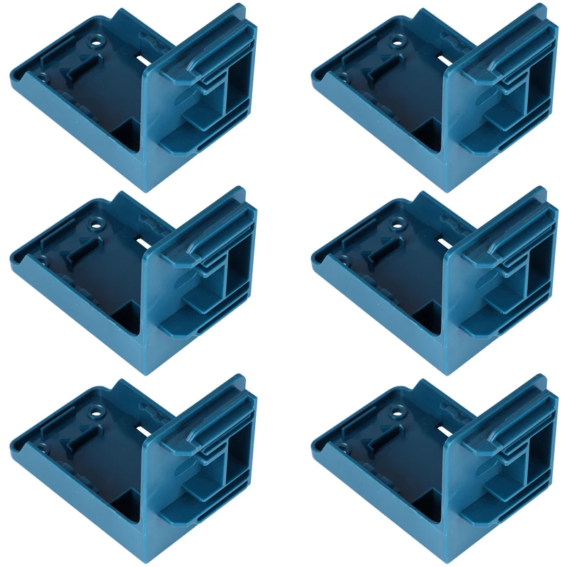 3/6 Pack Power Tool Battery Mount Holder 2 in 1 Stand For Makita/DEWALT/Milwaukee 18V Battery Tool