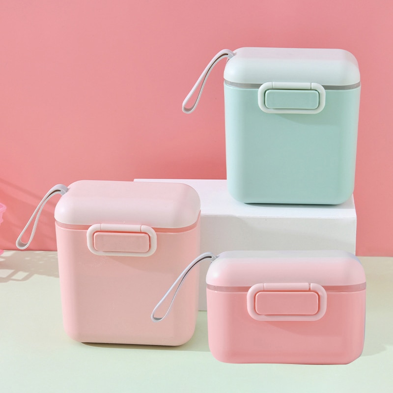 New Baby Milk Powder Portable Baby Food Storage Box Essential Cereal Infant Milk Powder Box Toddle Snacks Container