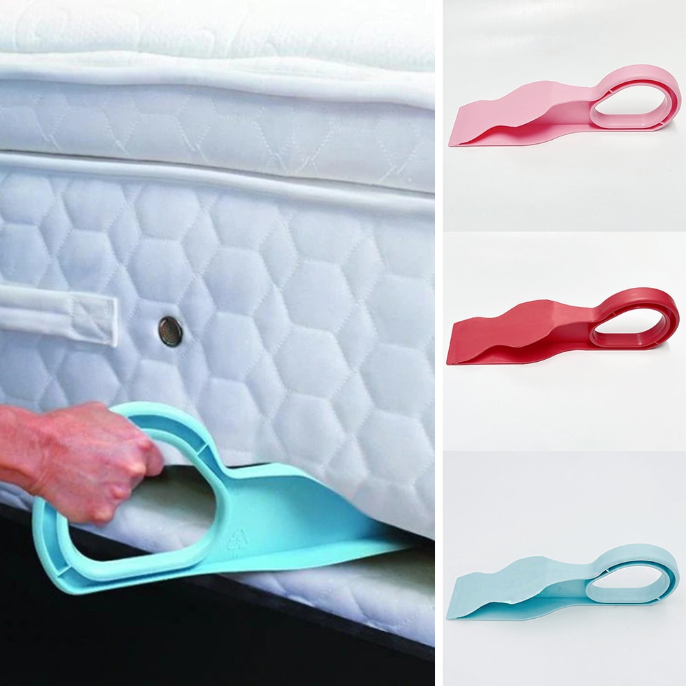 Mattress Lifter Ergonomic Mattress Wedge Elevator Bed Making & Mattress Lifting Handy Tool Alleviate Back Pain Time-saving