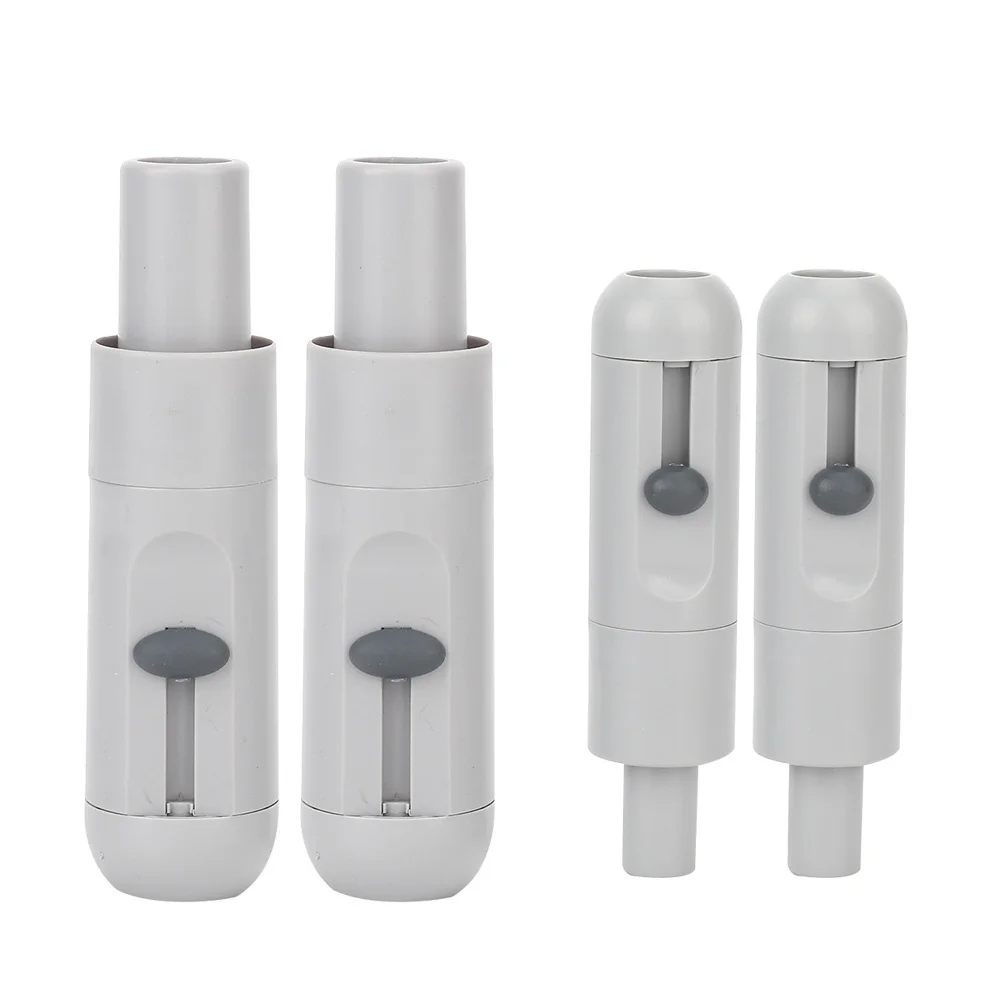 4Pcs Universal Dental Suction Handle Tube Convertor HVE SE Strong Weak Vacuum Disinfected Valve