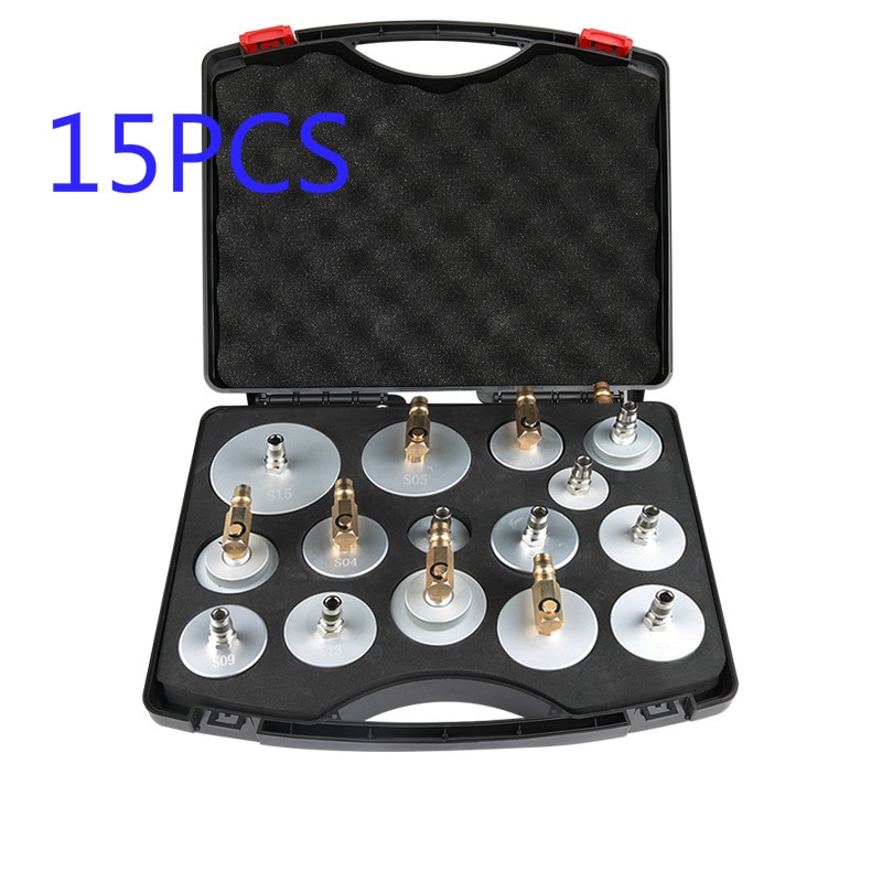 15PCS Car Brake Oil Changer Joint Connector Adapter Complete Of Brake Oil Change Brake Fluid Kits
