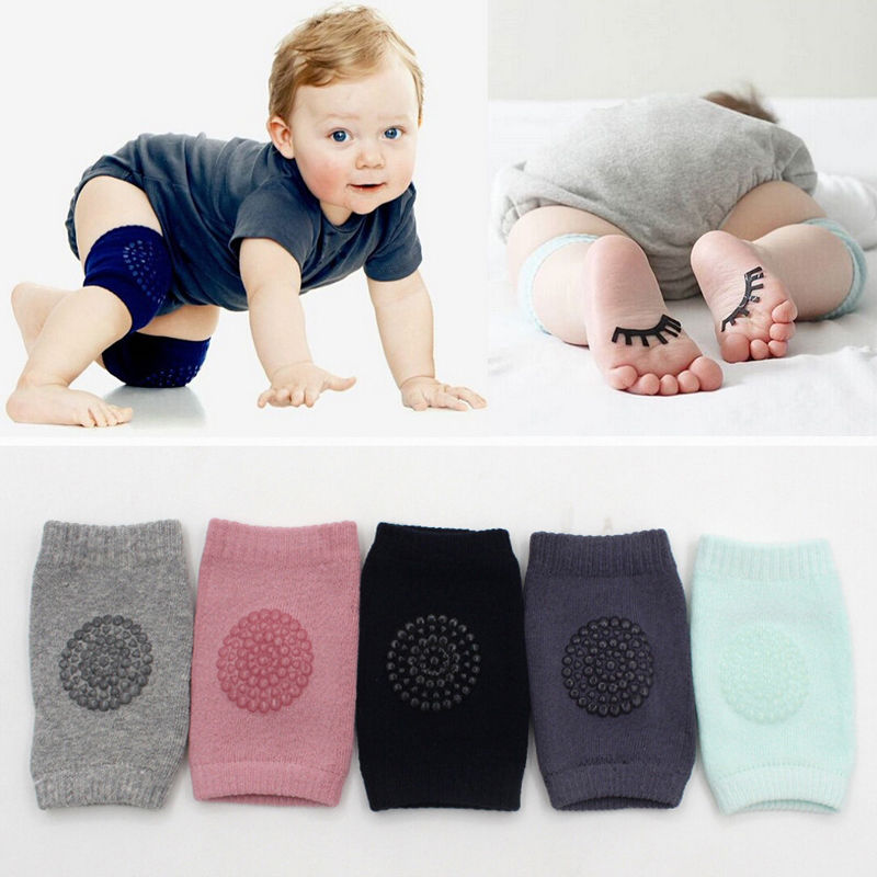 1 Pair Baby Knee Pad Kids Safety Crawling Elbow Cushion Infant Toddlers Baby Leg Warmer Knee Support Protector Baby Kneecap