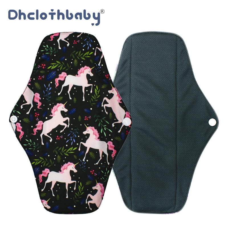 Medium Size AWJ Sanitary Towels Reusable Quick Dry Mesh Inner Women's Sanitary Pads Breathable Menstrual Pads For Monthly
