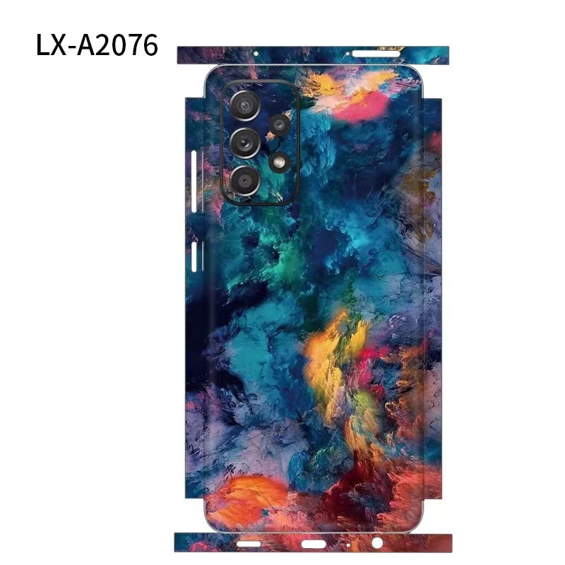 Full Cover 3M Film For Samsung galaxy A52S A52 Films Cases Decal Skin Aurora Back Covers Protector Wrap Ultra Thin Stickers