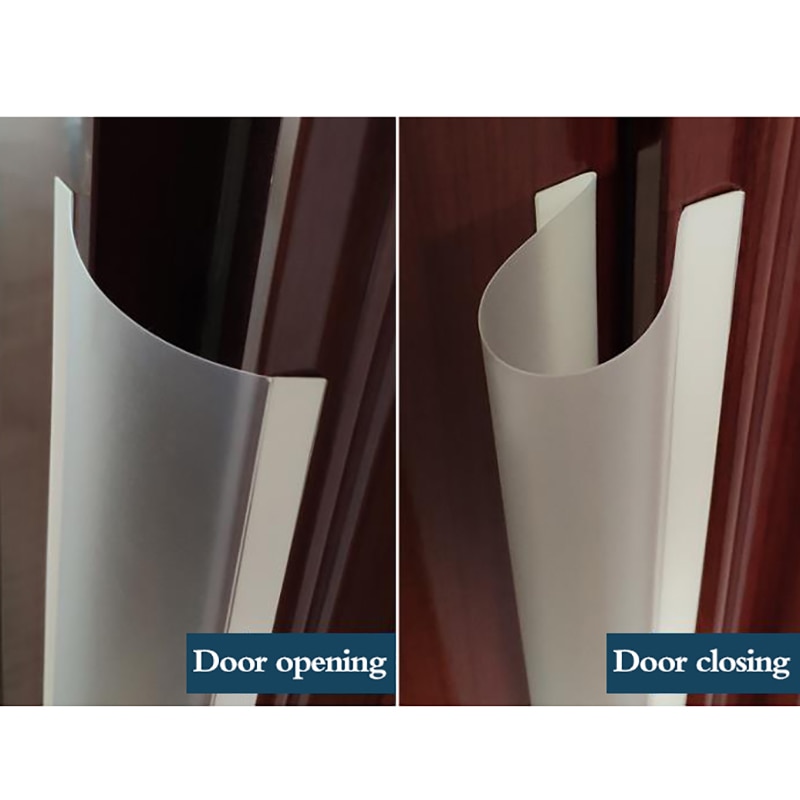 Clear Child Safety Door Hinge Protector Cover Finger Pinch Guard Baby Security for The Back of Door Domestic Kindergarten School