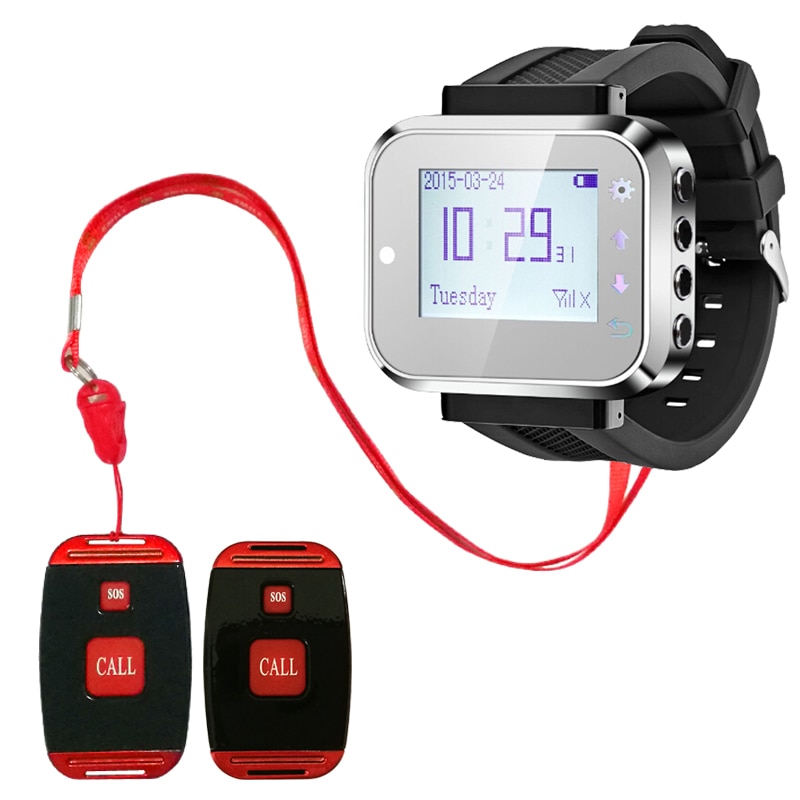 Ycall SOS Emergency Button Alarm for Handicapped Caregiver Pager Wireless Nurse Alert System Hospital Catering Equipments