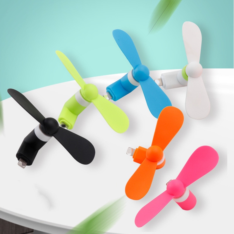 Mobile Phone Cooler Creative Mini Portable Micro Fan For iPhone 13 12 11 Pro Max XR X XS 7 8 Plus