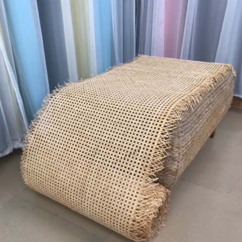 1-3.6 Meters Long 35/40/45/50cm Wide Natural Indonesian Rattan Cane Webbing Wicker Roll Furniture Handmade Weaving Material