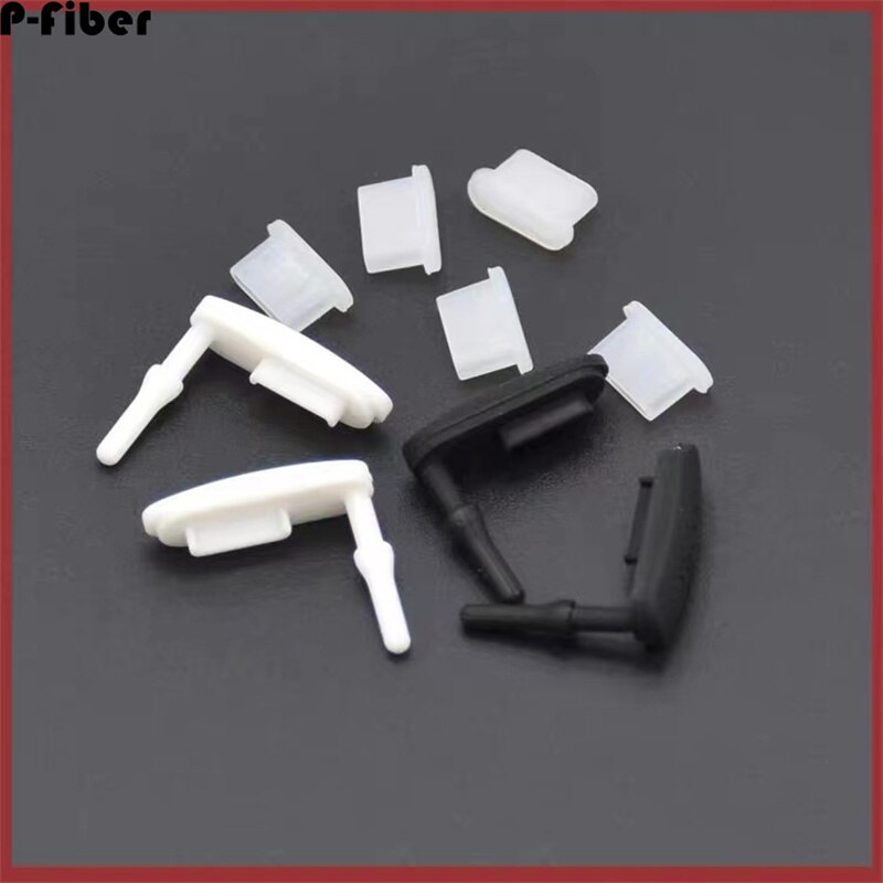 100pcs USB type-C dust plug data charging port silicone protective cover mobile phone computer notebook universal free shipping