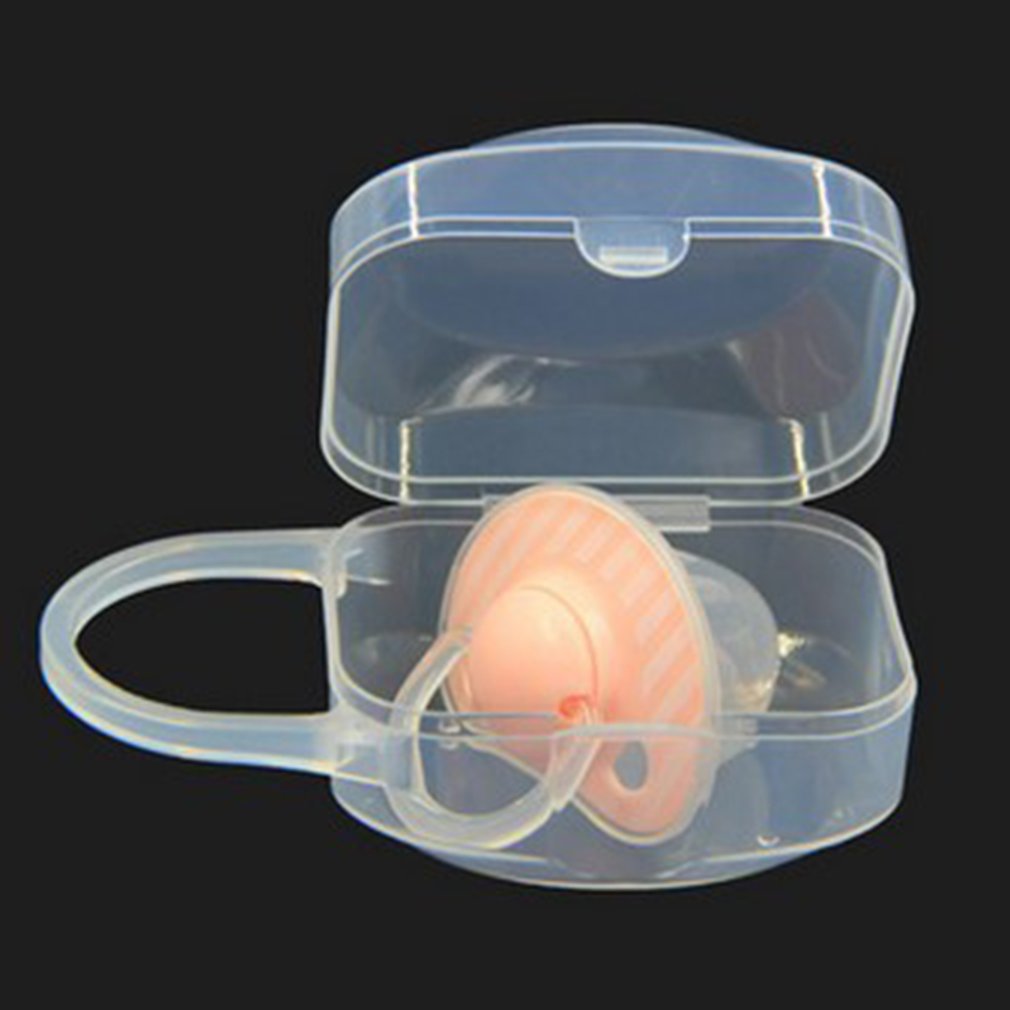 Size S Baby Solid Pacifier Box Soother Container Holder Pacifier Box Travel Storage Case Safe Holder Pacifier PP Plastic Box