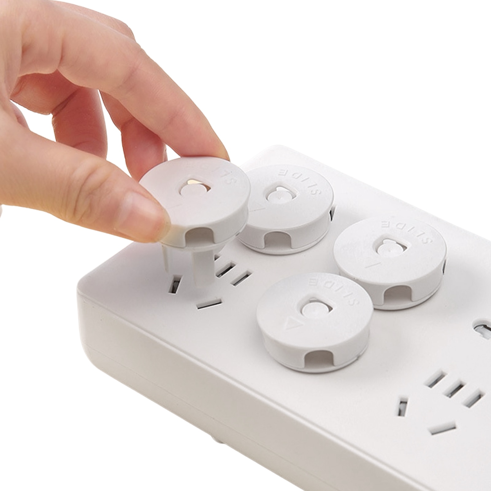 4PCS Baby Safety Child Electric Socket Outlet Plug Protection Security Safe Lock Cover Kids Sockets Cover Plugs