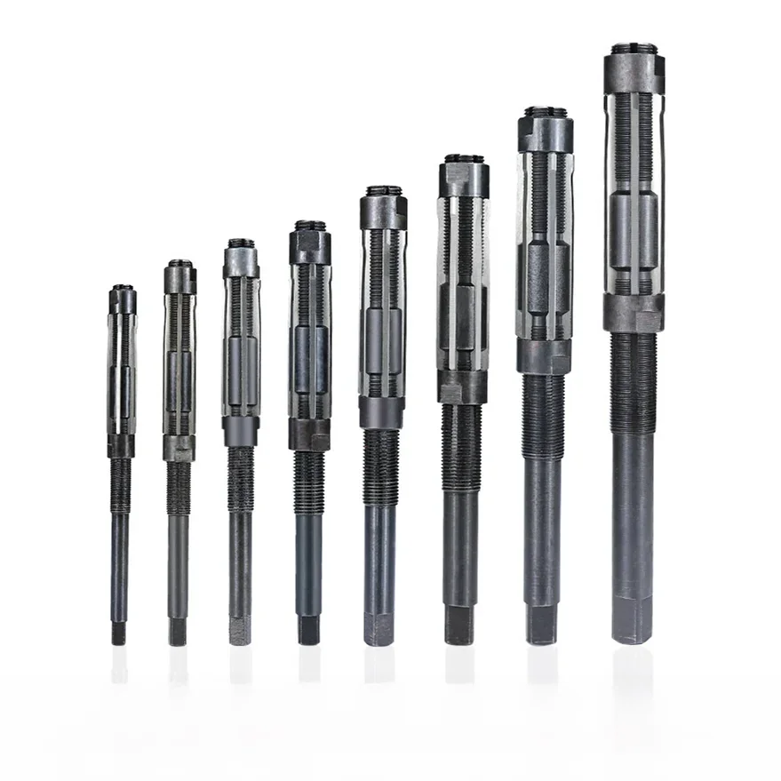 HSS adjustable manual reamer 6-84mm, used for manual reaming and precision cutting tool hand tools