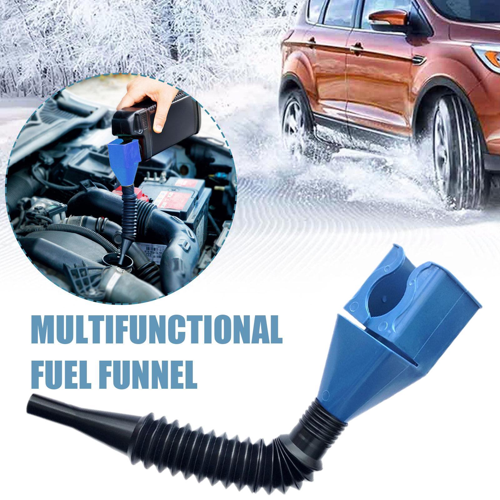 Plastic Car Motorcycle Refueling Gasoline Engine Oil Funnel Filter Transfer Tool For Auto Car Motorcycle Bike Truck