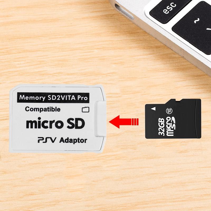 Version 6.0 SD2VITA For PS Vita Memory TF Card for PSVita Game Card PSV 1000/2000 Adapter 3.60 System SD Micro card New