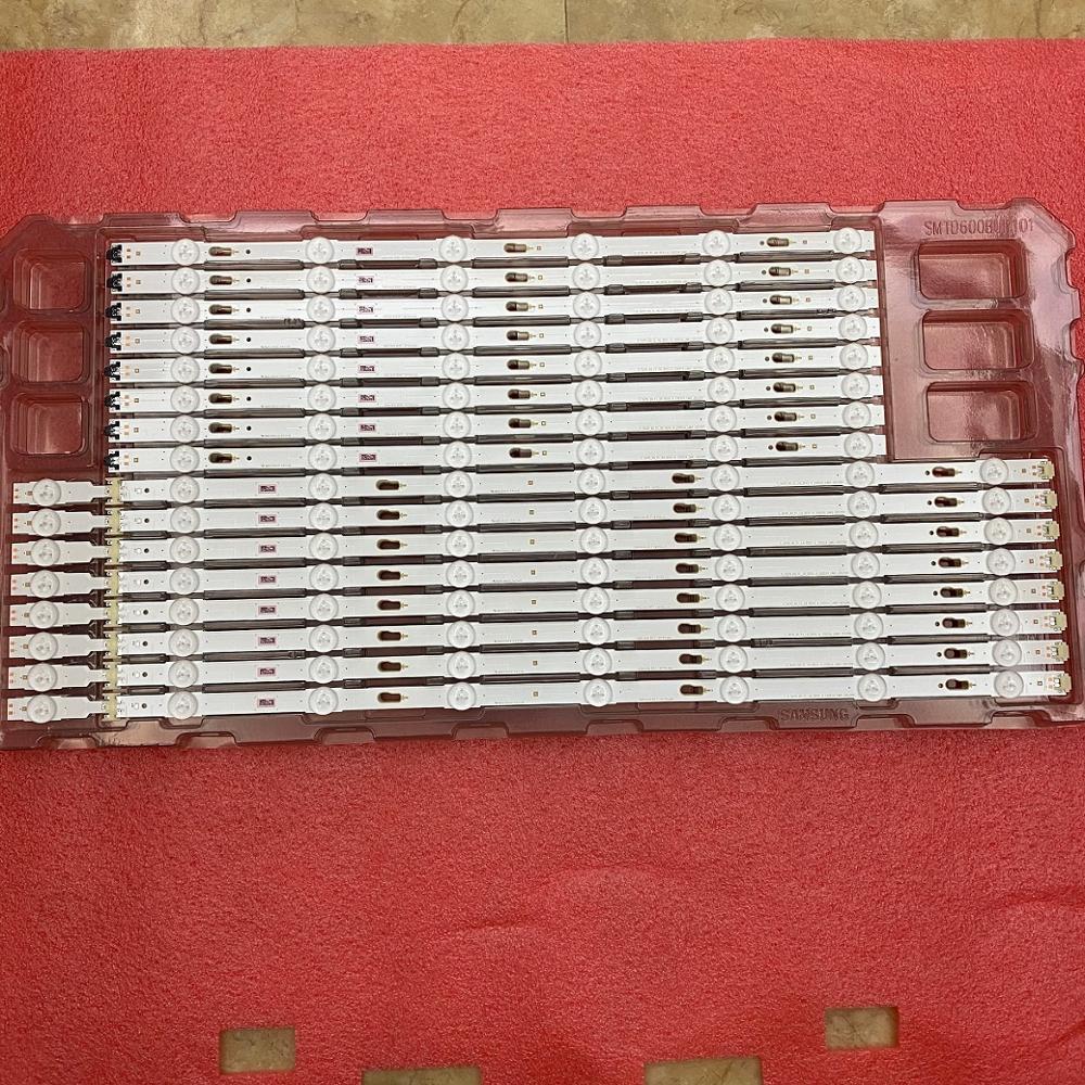 Kit LED strip(16)For Samsung UE60JU6050 UN60JU7100 UN60KU6270 UN60KU6300F UN60JU6500 UN60JU6390 BN96-39663A 39664A 34806A 34805A
