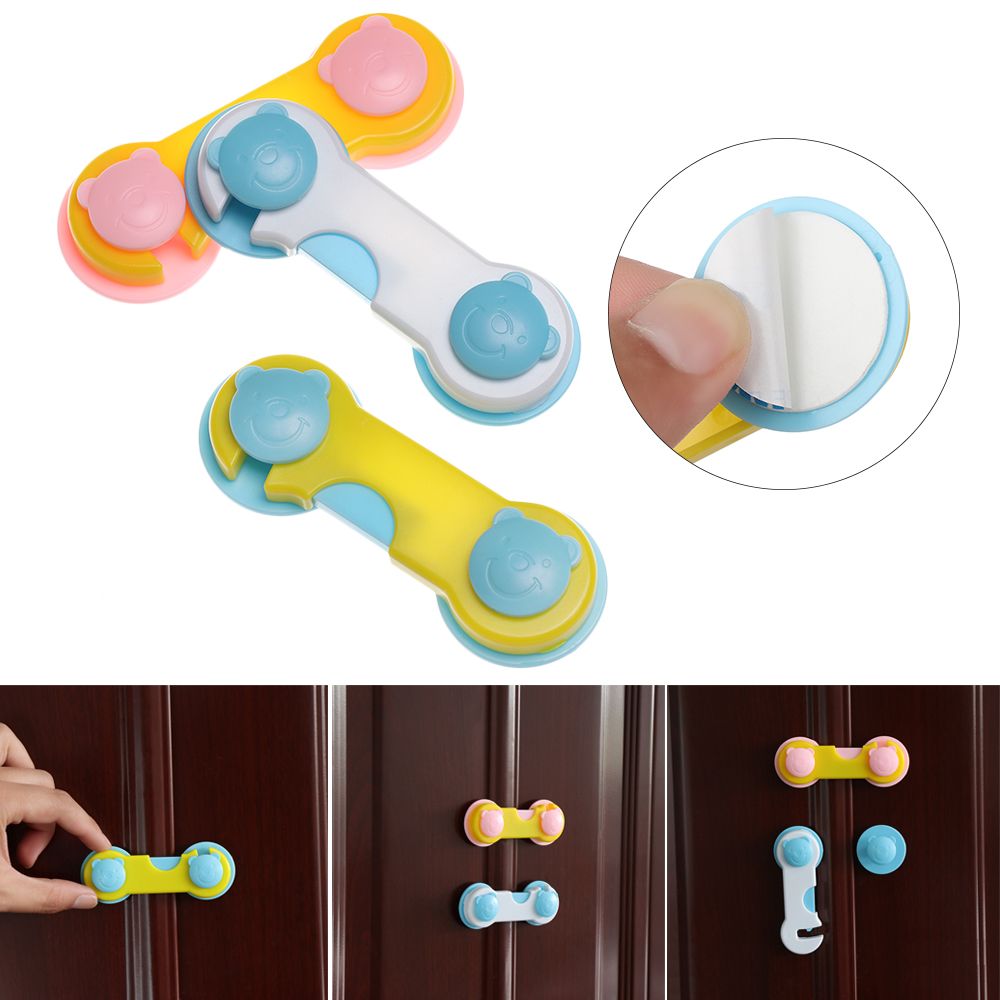 Creative Wardrobe Door Multifunction Drawer Safety Lock Baby Cabinet Lock Strap Safety Door Lock