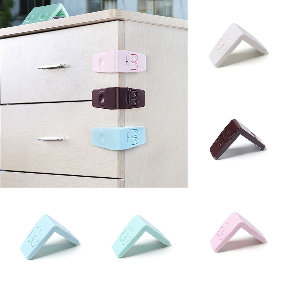 Home Cabinet Drawer Protection Refrigerator Housing Safety Child Safety Lock Closing Buckle Door Locks