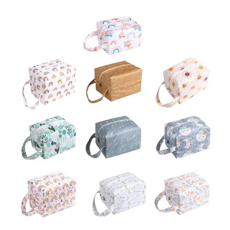 H37A Mummy Bag Waterproof Diaper Bags Tote Washable Handbag Nappy Bag Girls Swimming