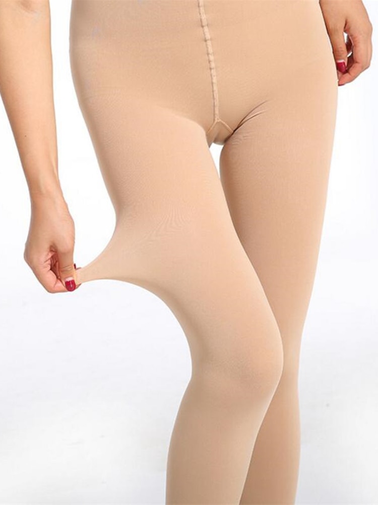 CUHAKCI Casual Woman Sexy Tight Stockings 120D Pantyhose Candy Color Black Elastic Multicolour Skin