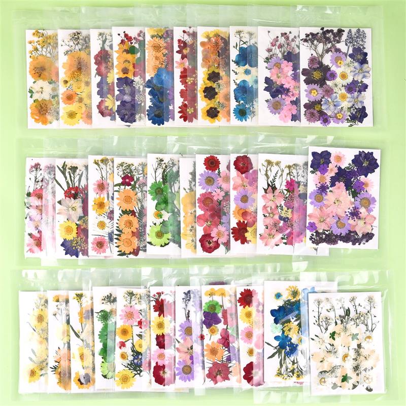 DIY Dried Flower Resin Fillings Real Flower for Home Decoration Nail Art Handicrafts Jewelry Casting Mold Making Resin Crafts
