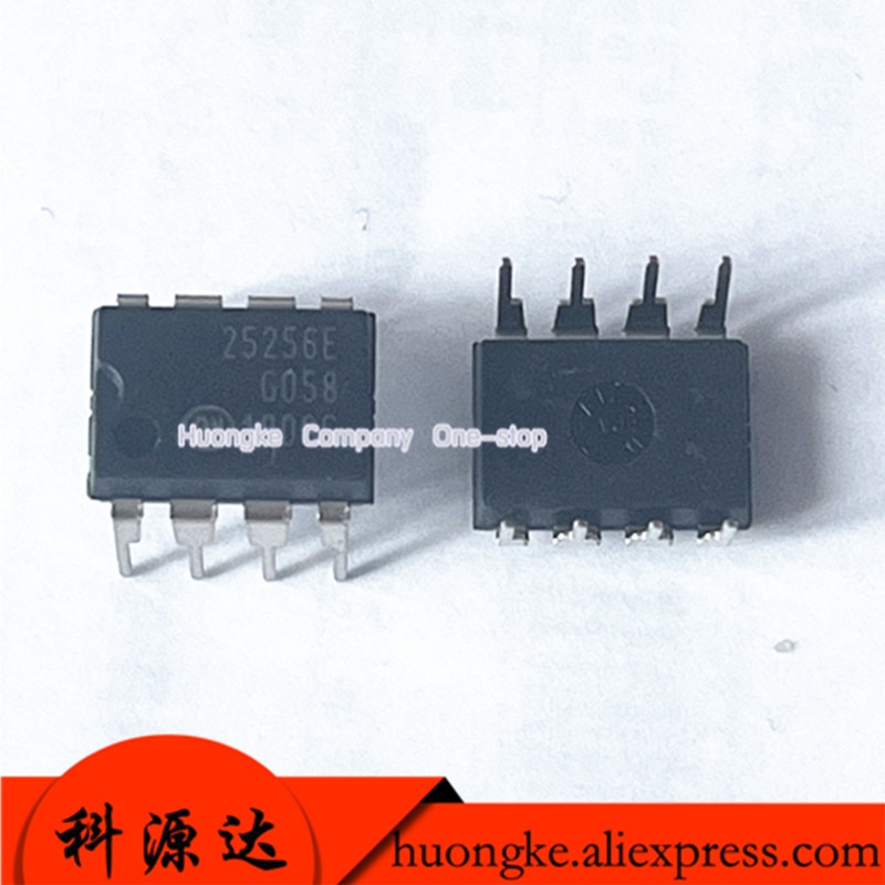 2pcs/lot 25256E CAT25256LI-G DIP-8 in-line 25C256 memory IC 256KB