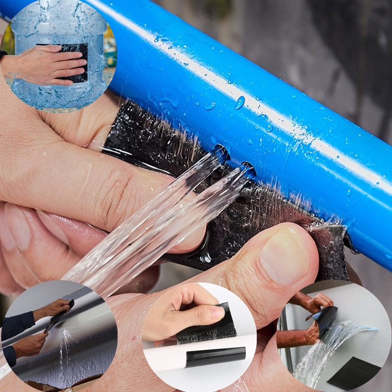 Repair Tape 150cm Super Strong Waterproof Adhesive Tape Stop Leaks Seal Performance Self Fix Tape Fiberfix Insulating Duct Tape
