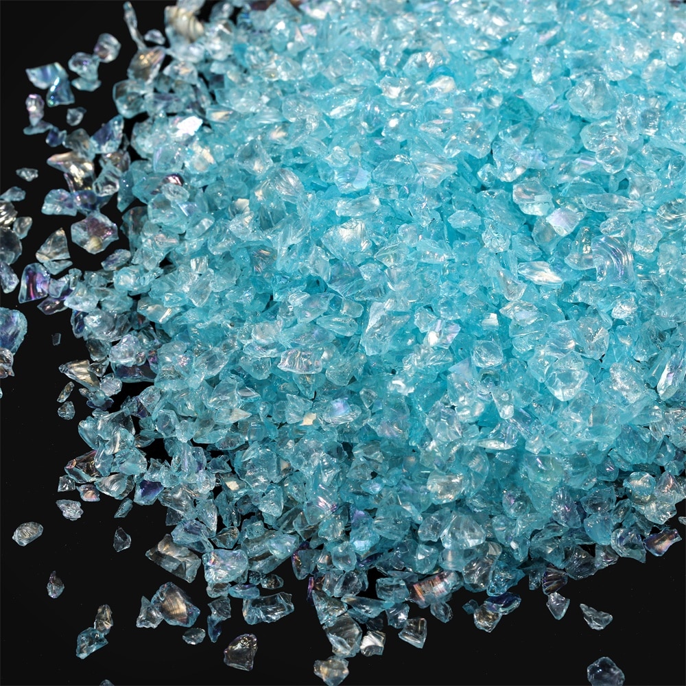 20/50g Glass Crushed Stone Irregularity Crystal Gravel Filling For DIY Epoxy Resin Mold Filler Crafts Decorative Nail Art Filler