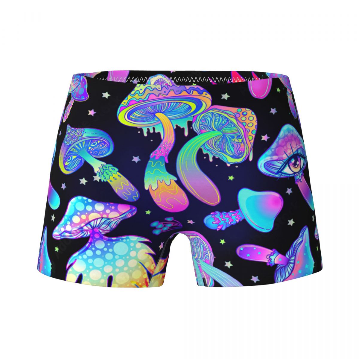 Magic Mushrooms Child Girls Underwear Kids Boxer Shorts Soft Cotton Teenagers Panties Psychedelic Underpants For 4-15Y