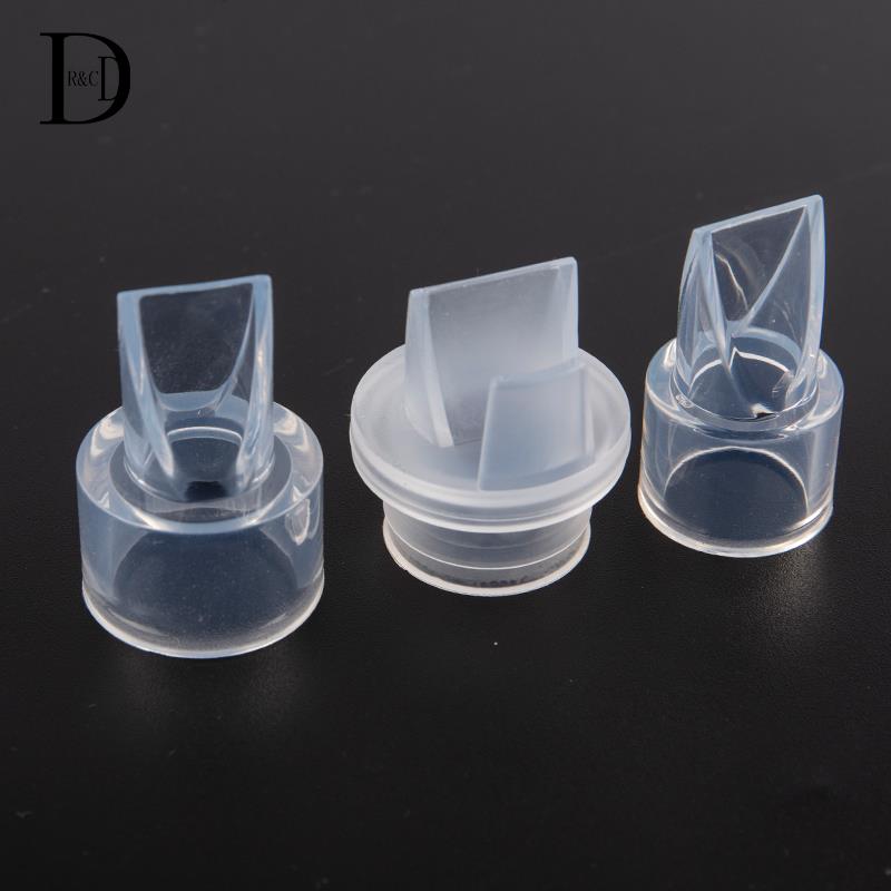 2pcs Duckbill Valve Breast Pump Backflow Protection Breast Silicone Baby Feeding Nipple Manual/Electric Breast Pump Accessories