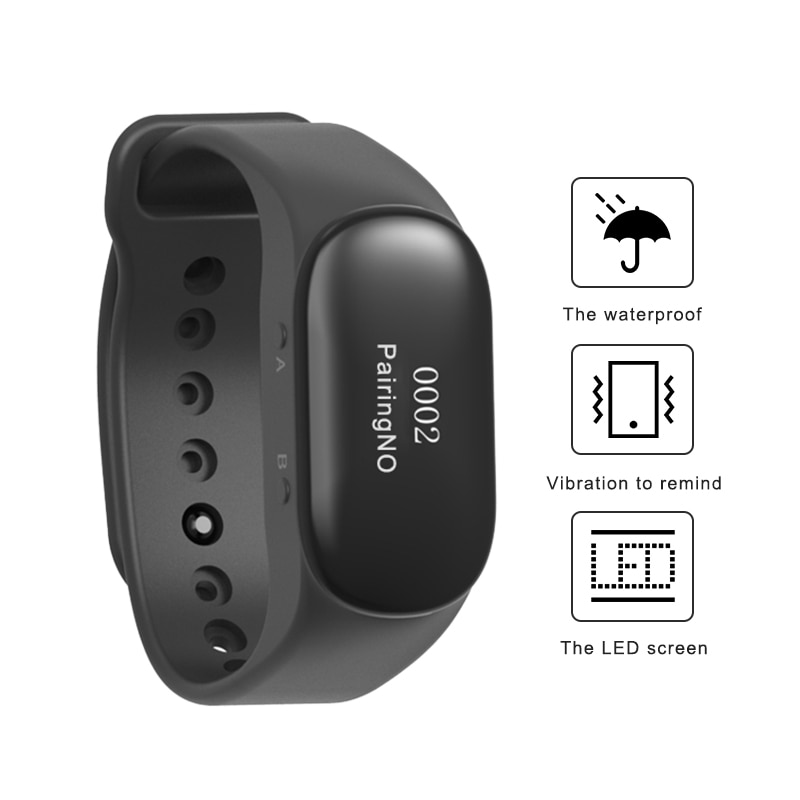 5 piece Waiter Watch Call Pager Restaurant Pager Wireless Call System Watch Receiver for Restaurant Coffee Nurse Food Truck