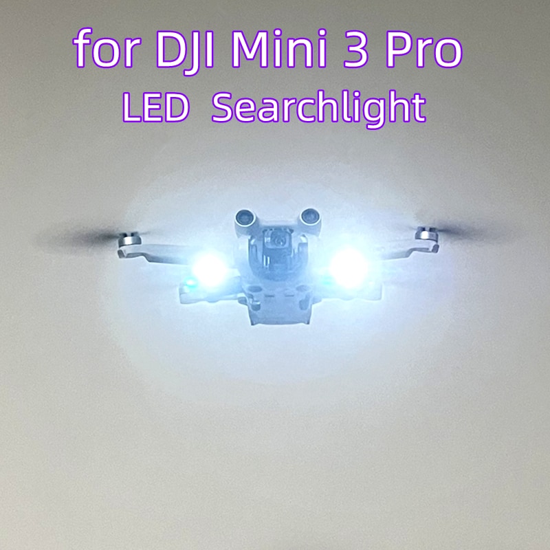 for DJI Mini 3 Pro Searchlight LED Night Flight Signal Light Flashlight Dual Light Kit for DJI Mini 3 Pro Drone Accessories